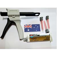 DP8910NS Starter Kit includes Adhesive, Gun & 3 Nozzles for Nylon