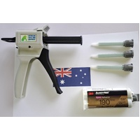 DP190 Kit includes Adhesive, Gun & 3 Tips 3M 48.5ml Cartridge