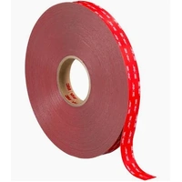 Tape, VHB,  RP+110GF, 1/2" x 33m 1.1mm Thick Grey Ctn of 18 Rolls