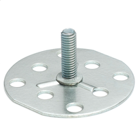 Budget Stud: Mild Steel; Zinc Plated on 50mm Base