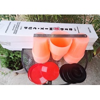 Resin Mixing Cups;  1L 50 pk with 6 lids in dispenser box