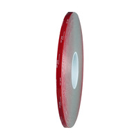 Tape; Grey Acrylic Foam Tape 1.1mm thick x 12mm x 33m